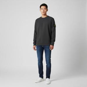 스톤아일랜드 와펜 패치 남성 맨투맨  S156100075-S0A50-V0062