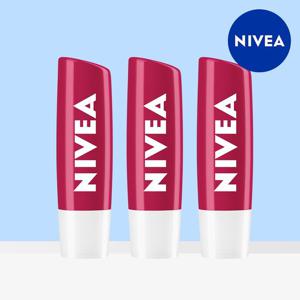 니베아 립케어 체리 샤인 4.8g 3개