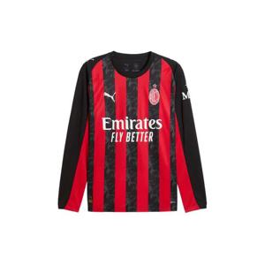 Puma푸마 AC 밀란 2025 26 홈 레플리카 롱슬리브 저지 올 타임 레드 블랙  논 마킹 버전 779963-01