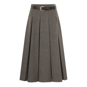 [TAG 239000원][케네스레이디]너드 플리츠 미디스커트 EWSKPA4300