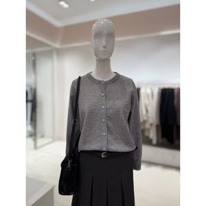 숲  단추포인트 배색 가디건 (SC2GD30)