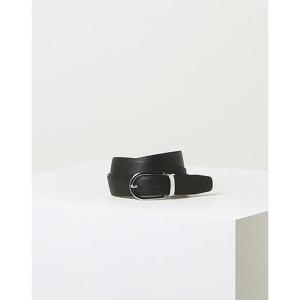 [헤지스]HJBE6E301BK_블랙 단색  리버시블 소가죽 남성 벨트