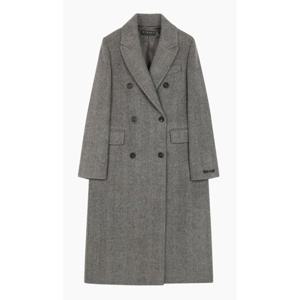 [시슬리]헤링본 더블 롱코트(SACT45561)