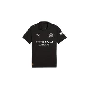 Puma푸마 맨체스터 시티 2025 26 어웨이 레플리카 저지 블랙  논 마킹 버전 780350-02