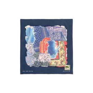 Kapital캐피탈 반다나 셀비지 패스트컬러 반다나 보로 네이비 EK-1818