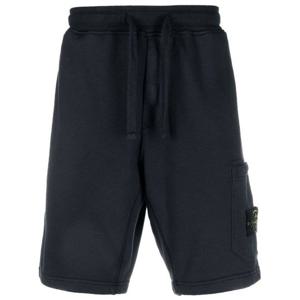 (명품) 스톤아일랜드 64651 코튼 플리스 카고 버뮤