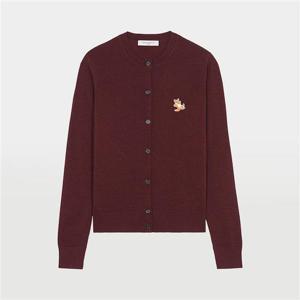 메종키츠네 칠랙스 폭스 패치 가디건 SP1111W00502 P596