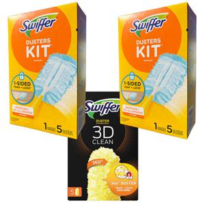 스위퍼 더스터180 30cm핸들1개 리필5입x2개 +스위퍼360 먼지떨이 리필5입