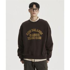 뉴발란스 NBNCF41053 UNI 트랙 클럽 기모 맨투맨 (BROWN) NBNCF41053_85 257360