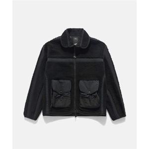 데상트 [ X EASTLOGUE] 플리스 자켓 블랙 SQ321HKT91 SQ321HKT91_BLK0 278434