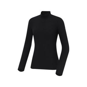 다이나핏 SNOWY (스노위) 여성 반하이넥 긴팔티_Black YWW25238Z1 302651