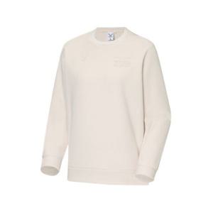 다이나핏 SNOWY (스노위) 여성 플리스 맨투맨_Vanilla YWW25256W4 302679