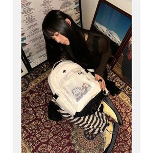 데상트 스텝업 미니 백팩 (20L 슈즈백 구성) 아이보리 SR123UBP11 SR123UBP11_IVY0 280382