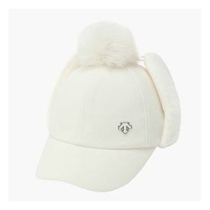 데상트 GOLF 여성 귀달이 방한캡 DQ42WFCPO1 DQ42WFCPO1_IVYG 280321