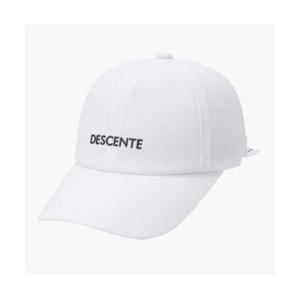 데상트 GOLF 여성 에센셜 리본 탈부착 볼캡 (DP12WFCP11) DP12WFCP11_BWTG 301766