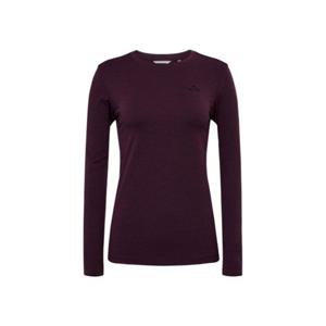아이더 BASIC (베이직) 여성 긴팔 라운드 티셔츠_Plum DWU25204M6 282560