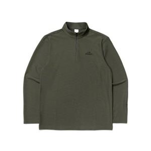 아이더 JACQUARD Y (자카드 Y) 남성 긴팔 짚업 티셔츠_Khaki DMU24204K7 282745