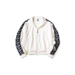 Kapital캐피탈 스무스 저지 TH D D  트랙 자켓 화이트 K2503LC105