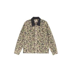 스투시 워시드 캔버스 워크 셔츠 카모 1110214