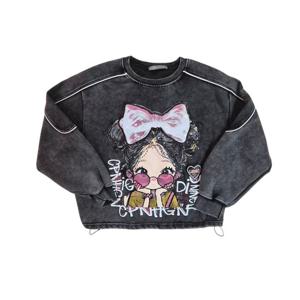 [르니앤맥코이(여성)]깜찍여인 스팽클 스트링 티셔츠(MN04TS005FJY)