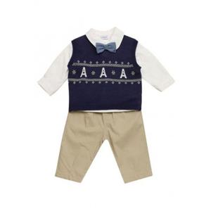 [압소바]제르 니트 조끼 정장 세트 A2121206