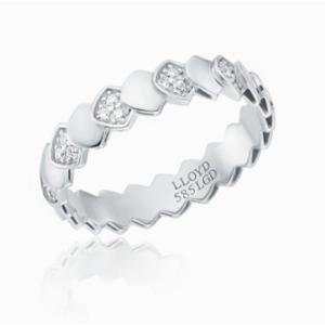 [로이드] 블루밍 레이어2way다이아 14K반지 LRF25070D