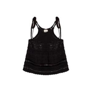 24SS 이자벨마랑 민소매 티셔츠 PU0364FAB1L04E01BK DOM