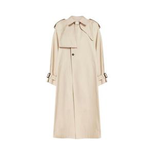 생로랑 코튼 트윌 소재 트렌치 케이프 848929 Y3A999610 Beige