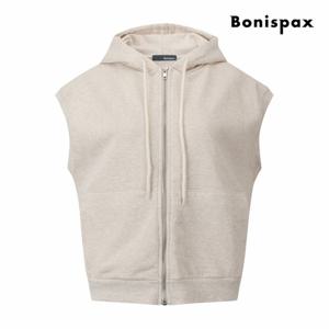 [보니스팍스] 후드 집업 캐주얼 베스트 (XQ1VT005M0)