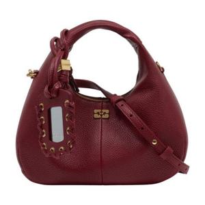 가니 그레인드 미니 호보백 B2070141 09F red