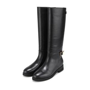 [바바라(슈즈)]바바라 소가죽 여성 롱부츠 3.5CM BBI850BK
