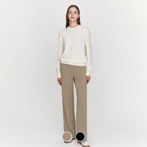 [지오다노]여성 와이드핏 풀밴딩 팬츠 415908/05415908