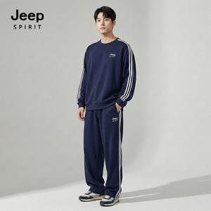 JEEP SPIRIT 공용 기능성 상하복세트 네이비 (JSFASET481)