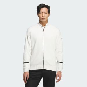 [아디다스골프 (정상슈즈)]남성 방풍 안감 풀지퍼 니트 스웨터   JM9532