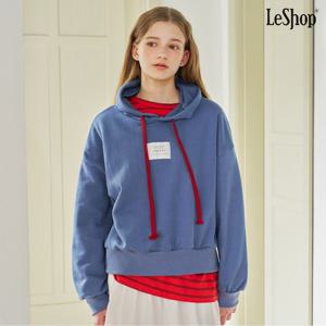[르샵]데일리 라벨 포인트 후드 티셔츠 (DQ1LW004A)