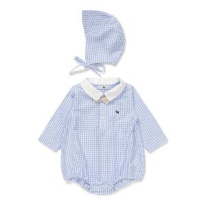 블루독베이비 BL미니체크보타이바디수트 46113-604-05