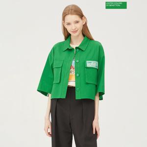 베네통 아이린 블라우스 BABLF6431