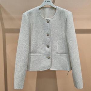 라티움 HC34 봄간절기깔끔한무지 노카라트위드자켓 T2613jk15