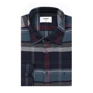 [레노마] 빅체크 기모 일반핏 RPWSG1038NY