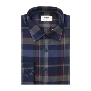 [레노마] 빅체크 기모 슬림핏 RPWSL1135NY