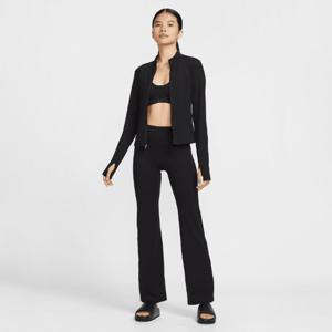 나이키레깅스 WQS II5224-010 젠비 여성 하이웨이스트 플레어 노 프론트 심 레깅스