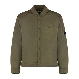 CP컴퍼니 크롬-R 체스트 포켓 오버셔츠 19CMOS088A 005904G683