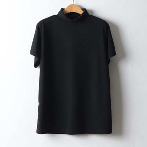 여성 빅사이즈 레이어드폴라반팔티 WWJ369 마담