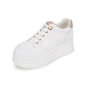 [무크]엠.무크 티아라 소가죽 키높이 스니커즈 핑크 516623303AJ