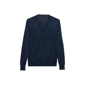 프라다 V넥 골지 스웨터 UMF211SOOO1813