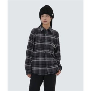 스노우피크 SNOWPEAK APPAREL 리사이클 체크 셔츠 (S25FUFSH02) Black S25FUFSH02BK 337863