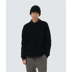 스노우피크 SNOWPEAK APPAREL 캐시미어 블랜드 니트 맨투맨 (S25WMFHT72) Black S25WMFHT72BK 337673