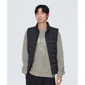 스노우피크 SNOWPEAK APPAREL 라이트 스탠드넥 경량 구스 다운 베스트 (S24WUTDV12) Black S24WUTDV12BK 338015