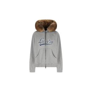 26 SS 발렌시아가 로고 프린트 후드 집업 850330TTVB5 TP450392600