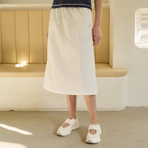 [르꼬끄공식] 여성 스트레치 우븐 루즈핏 스커트 QR122OSK21